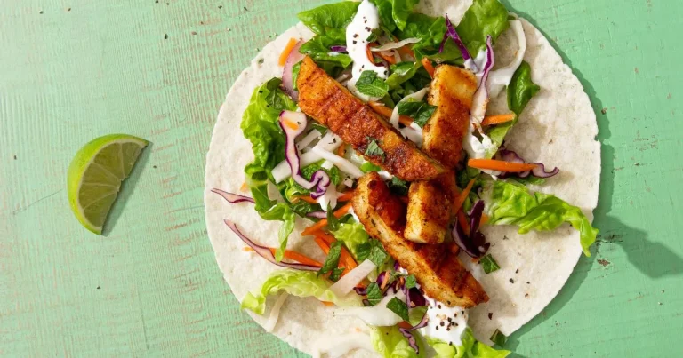 These mini spiced halloumi wraps are just £1.25 per portion and ready in 10 mins – recipe