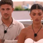 Get Samie Elishi’s stunning Love Island All Stars white corset top and trousers look