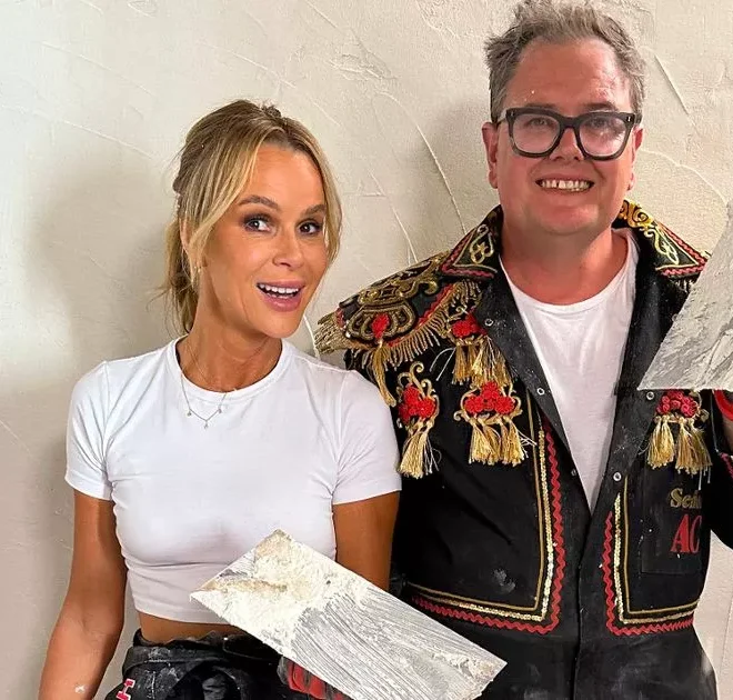 Amanda Holden and Alan Carr make disgusting discovery in new TV renovation