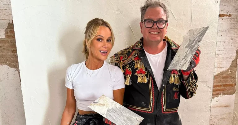 Amanda Holden and Alan Carr make disgusting discovery in new TV renovation