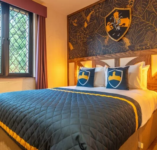 ‘We stayed at new medieval-themed hotel with jousting tournaments, talking portraits and banquet feast’
