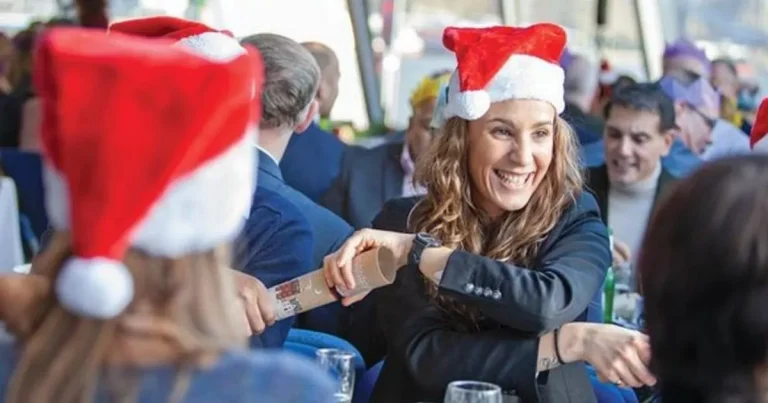 Celebrate the festive season in London with a highly rated river dinner cruise