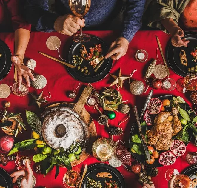 Dig out your stretchiest leggings as average Brit consumes 5,373 calories on Christmas day