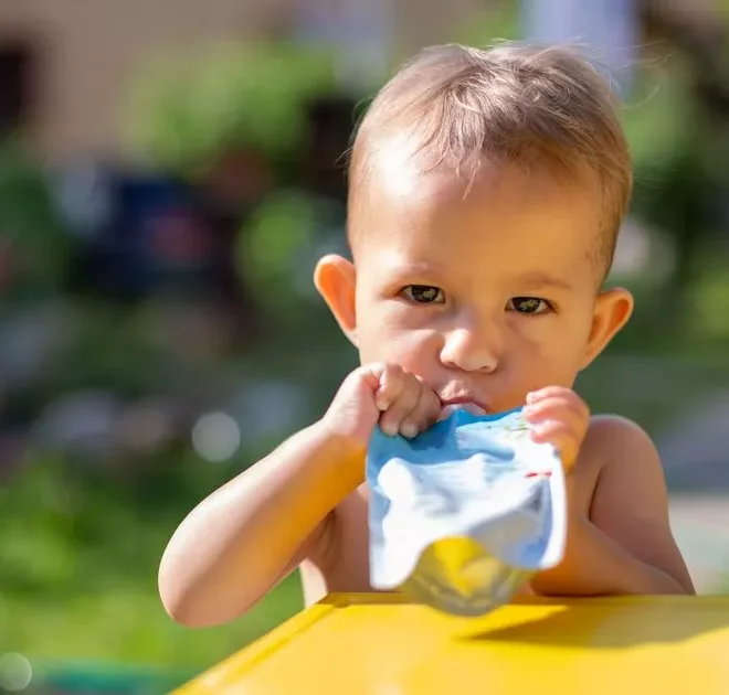 Parents warned baby food pouches ‘have more sugar than Coca-Cola’ as dentists issue urgent message