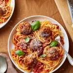 These caramelised shallot meatballs are autumnal comfort food at its finest and ready in under 15 mins