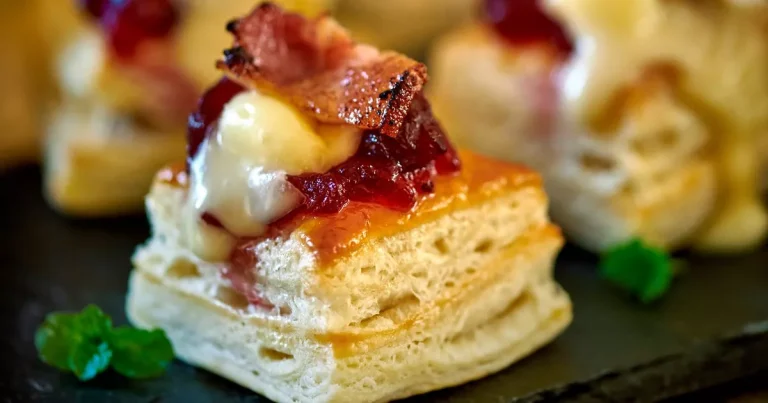 Brie and cranberry vol-au-vents ready in just 10 minutes – recipe
