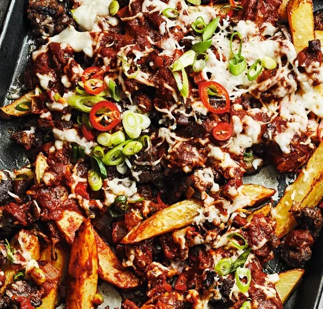 Try our hangover-busting ultimate dirty fries – recipe