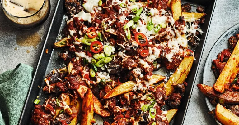 Try our hangover-busting ultimate dirty fries – recipe