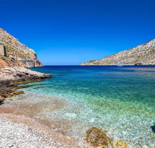 ‘I island hopped in Greece and discovered shady coves and crystalline waters’