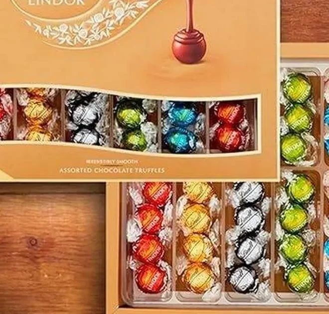 Huge half-kilo Lindt truffles assortment box with five flavours slashed to £15