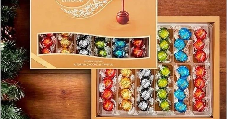 Huge half-kilo Lindt truffles assortment box with five flavours slashed to £15