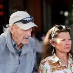 Gene Hackman pictured with wife in one of last public outings before death