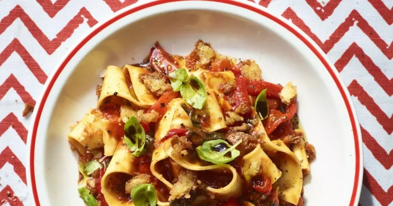 Slow cooker bruschetta pasta – ultimate ‘melt-in-the-mouth’ recipe