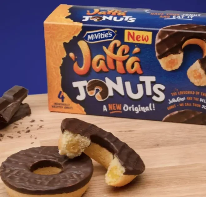 McVitie’s launch delicious 60p Jonuts – a mix between Jaffa Cakes and doughnuts