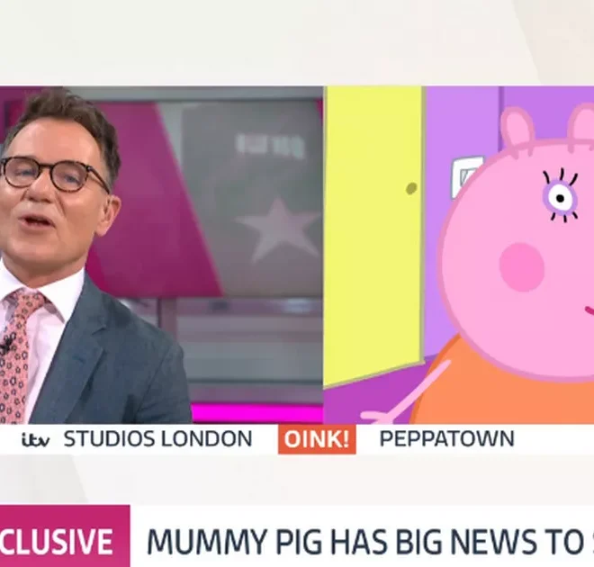 GMB fans all say same thing as Peppa Pig’s mum announces third pregnancy live on show