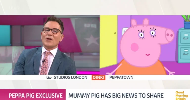 GMB fans all say same thing as Peppa Pig’s mum announces third pregnancy live on show