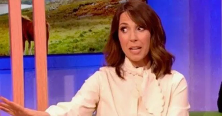 BBC The One Show’s Alex Jones issues apology to fans as she makes ‘croaky’ return