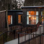 ‘We enjoyed a scenic staycation high above the ground in a secret nook of the Scottish woodland’