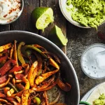 Speedy mixed pepper vegan fajitas ready in just 10 minutes – recipe