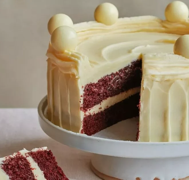 Mary Berry ‘delicious’ Red Velvet Sandwich Cake you can make three days in advance