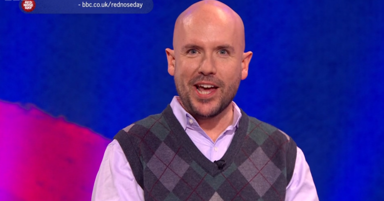 BBC Comic Relief host suffers ’embarrassing’ outfit mistake just minutes into show