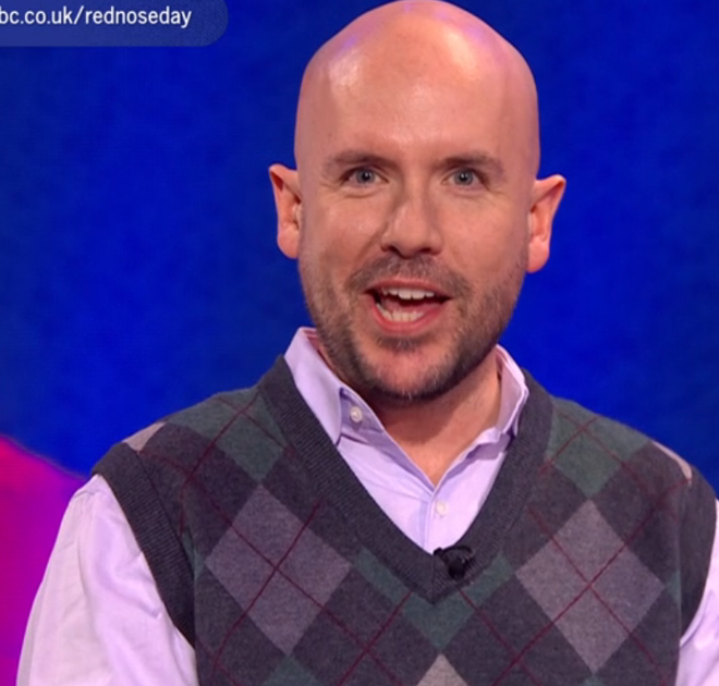 BBC Comic Relief host suffers ’embarrassing’ outfit mistake just minutes into show