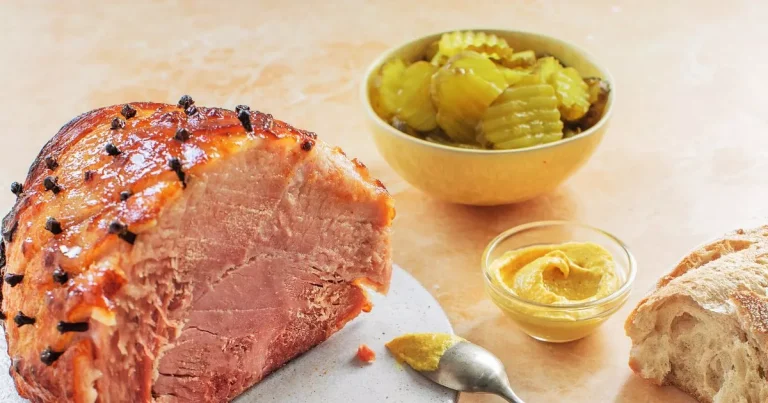 Prep ahead of New Year’s Day with this slow cooker holiday ham that feeds a family of 10 – recipe