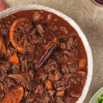 Effortless slow cooker ‘melt-in-the-mouth’ mulled wine beef brisket – recipe