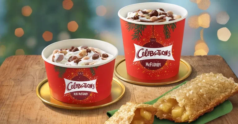 McDonald’s Christmas menu includes a double Big Mac and Celebrations McFlurry