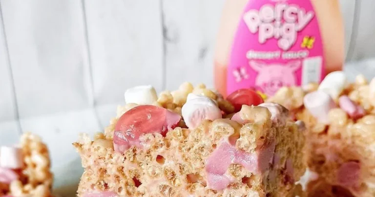 M&S have shared a recipe for Percy Pig crispy bars and they look incredible