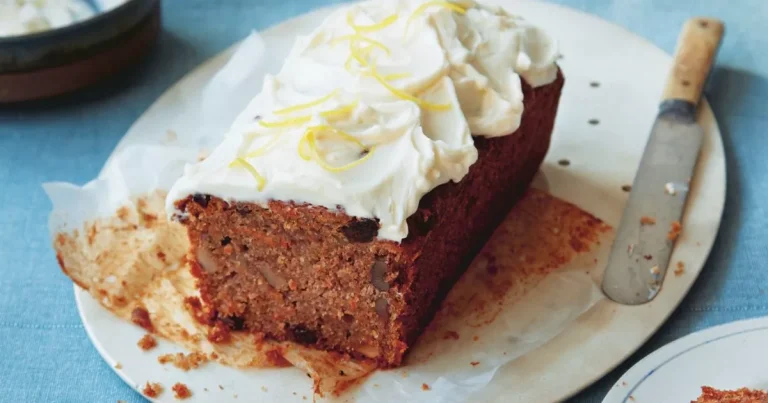 ‘Packed with goodness’ carrot cake with an epic lemon butter frosting – recipe