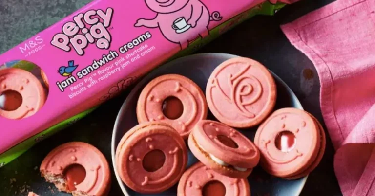 Marks and Spencer launch brand new Percy Pig jam sandwich biscuits and they look delicious