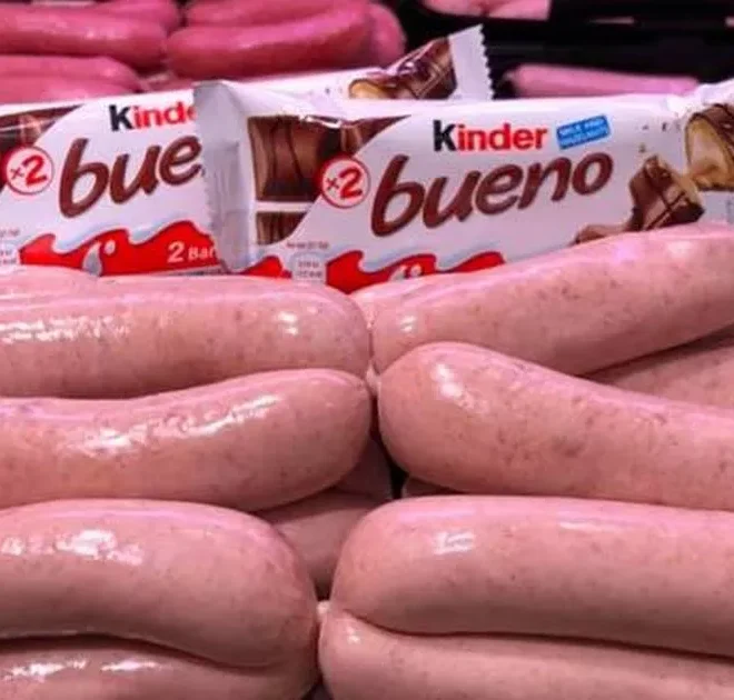 Kinder Bueno pork sausages are now a thing – a dream come true for chocoholics