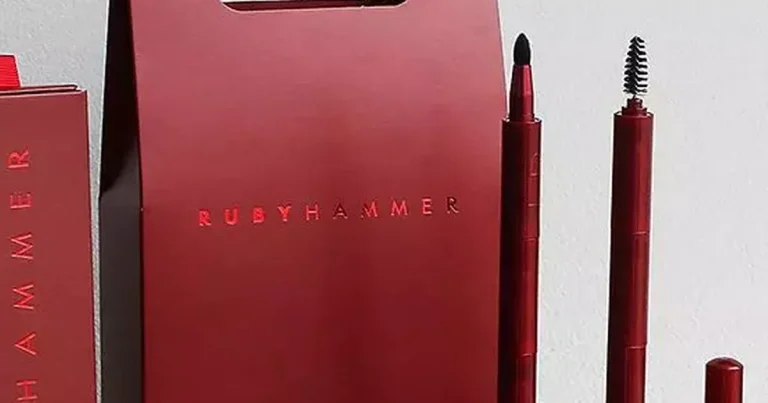 Transform your travel makeup routine with Ruby Hammer’s space-saving magnetic brush set