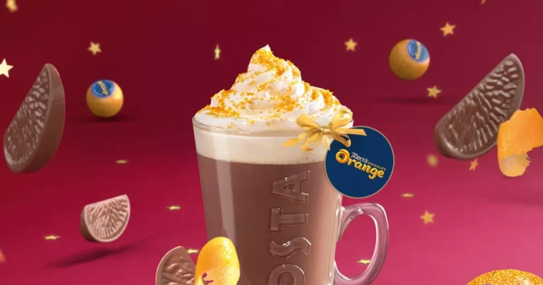 Costa reveals new festive menu with Terry’s Chocolate Orange Hot Chocolate