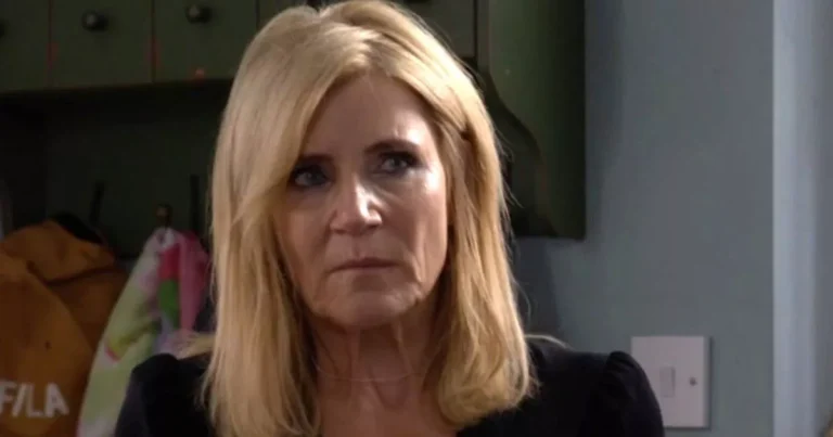 Michelle Collins recalls EastEnders mishap that nearly caused on-set accident