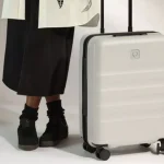 Savvy traveller avoids luggage fines on budget airlines with her ‘go-to’ perfectly sized cabin case