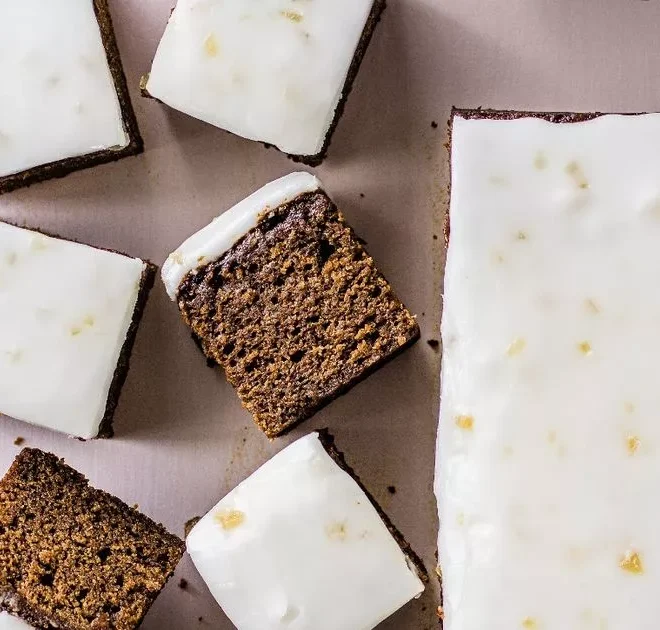 Satisfy your Christmas sweet tooth with Mary Berry’s iced gingerbread