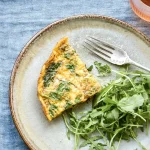 ‘Delicious’ spring onion and feta frittata ready in just 20 minutes – recipe
