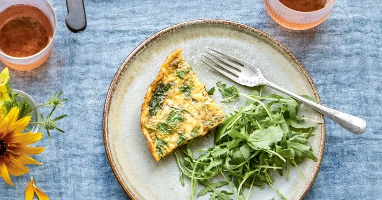 ‘Delicious’ spring onion and feta frittata ready in just 20 minutes – recipe