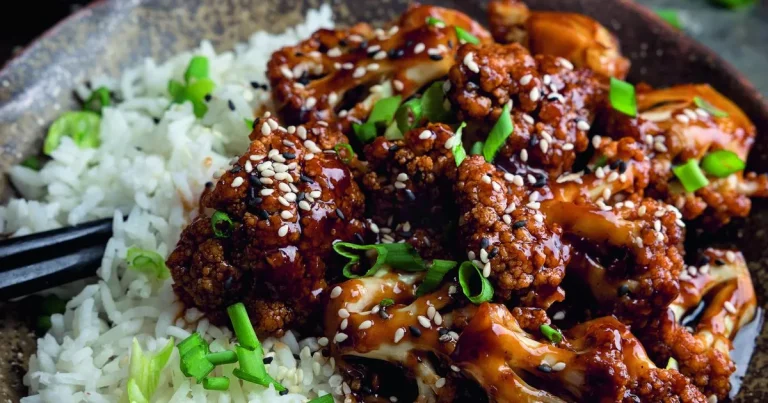 Veggie-friendly sesame cauliflower dish with secret sweet ingredient twist – recipe